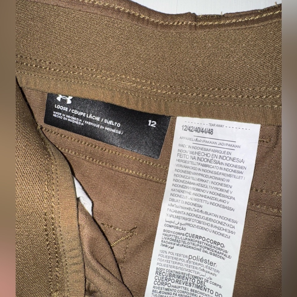 Under Armour Brown Straight Leg Pants - Picture 4 of 5
